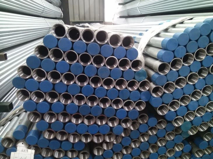 एचडीजी वेल्डेड जस्ती स्टील गोल पाइप