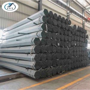 निर्माण फैक्टरी मूल्य के लिए ईआरडब्ल्यू जस्ती लोहा पाइप